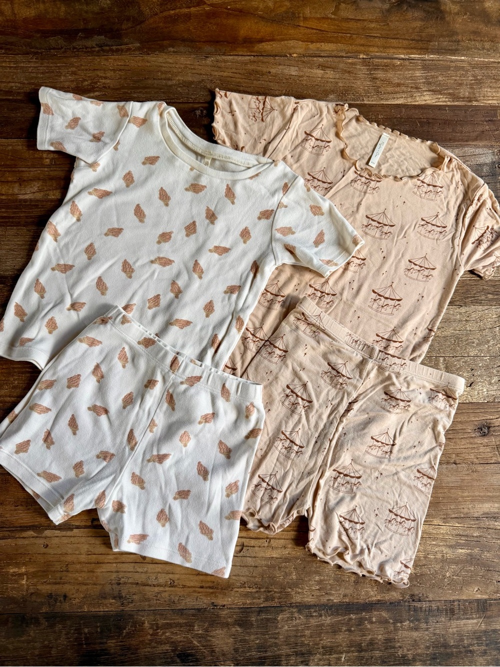 Rylee + Cru Set of 2 Two-Piece Pajamas 6-7y